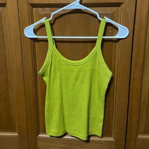 Wild Fable bright yellow tank.